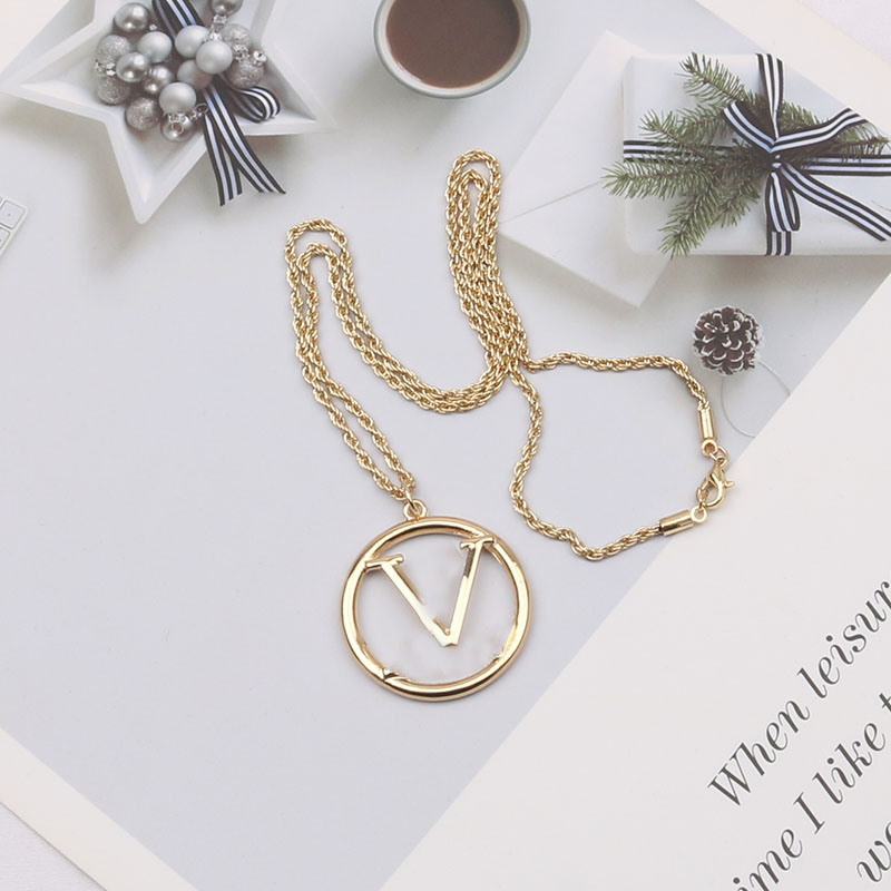 Luxury Brand Designer Double Letter Pendant Necklaces 18K Gold Plated Crysatl Pearl Rhinestone Choker Newklace Chain for Women Wedding Party, Silver
Luxury Brand Designer Double Letter Pendant Necklaces 18K Gold Plated Crysatl Pearl Rhinestone Choker Newklace Chain for Women Wedding Party, Silver