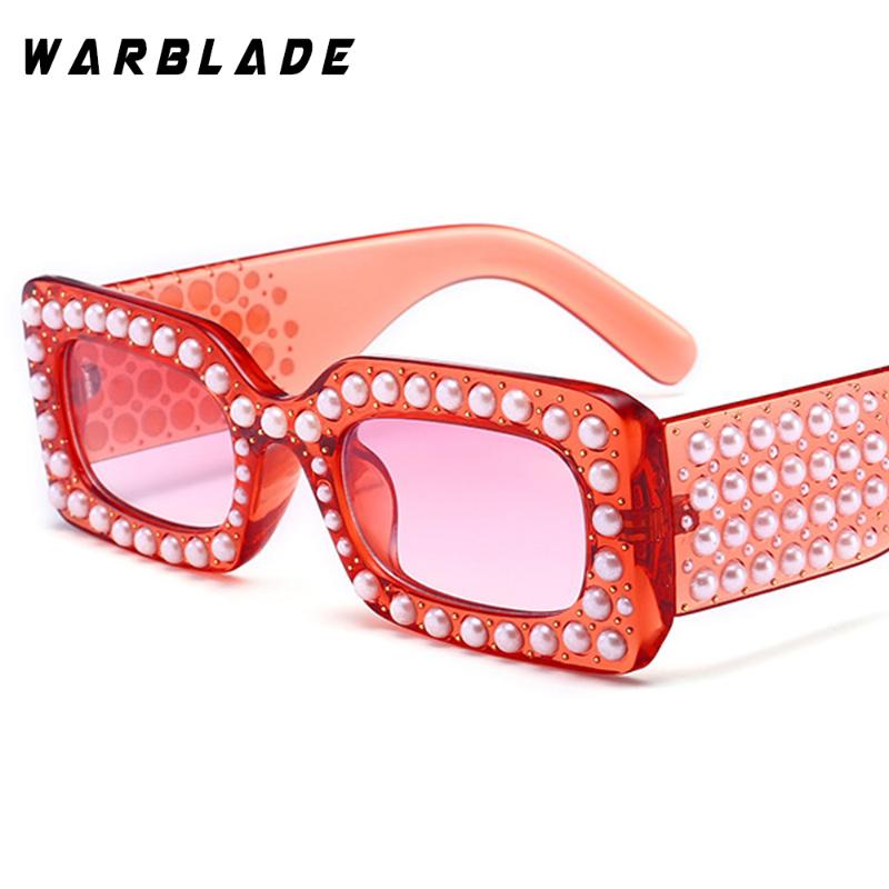 WarBLade New Hot Fashion Ladies Quality Pearl Square Sunglasses Women Vintage Brand Design Luxury Sun Glasses Female Male
WarBLade New Hot Fashion Ladies Quality Pearl Square Sunglasses Women Vintage Brand Design Luxury Sun Glasses Female Male