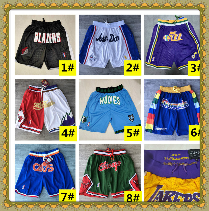 NEW Stitched Men Basketball Just Don Pocket nba Shorts Hip-hop All City Teams Name Year Id Tags Mitchell & Ness Sweatpants Sport Big Fa, Black 
NEW Stitched Men Basketball Just Don Pocket nba Shorts Hip-hop All City Teams Name Year Id Tags Mitchell & Ness Sweatpants Sport Big Fa, Black