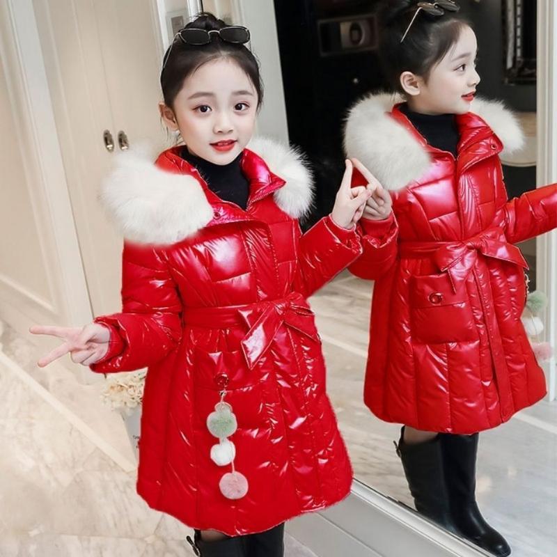 Glossy Long Childrens Jacket New Windbreaker For Girls Thick Down Cotton Winter Coat Jacket For Girls Suit 4-12 Years Old, Pink
Glossy Long Childrens Jacket New Windbreaker For Girls Thick Down Cotton Winter Coat Jacket For Girls Suit 4-12 Years Old, Pink