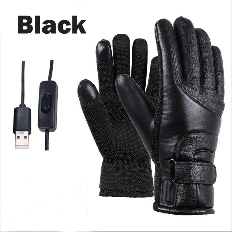 Winter Electric Heated Gloves Windproof Cycling Warm Heating Touch Screen Skiing Gloves USB Powered Heated For Men Women, Black
Winter Electric Heated Gloves Windproof Cycling Warm Heating Touch Screen Skiing Gloves USB Powered Heated For Men Women, Black