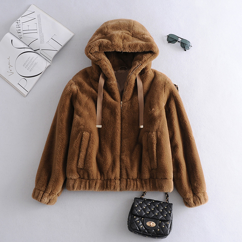 2021 New Feminine Sleeve, Thick Hot Jacket, Sleeve Leather Jacket with Hood, Chic Zipper, Women' Tops IHBO, Black
2021 New Feminine Sleeve, Thick Hot Jacket, Sleeve Leather Jacket with Hood, Chic Zipper, Women' Tops IHBO, Black