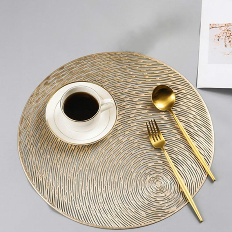 1Pc washable single table mat table mat round PVC placemat heat-resistant wear-resistant non-slip1
1Pc washable single table mat table mat round PVC placemat heat-resistant wear-resistant non-slip1