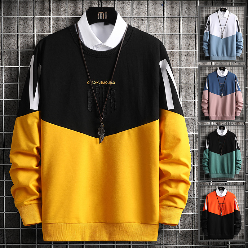 Autumn Winter Men's Hoodies Hip Hop Fashion Trend Patchwork Long Sleeve Sweatshirts Male Casual Men Clothing O-Neck Hoodie Men, Black spell yellow
Autumn Winter Men's Hoodies Hip Hop Fashion Trend Patchwork Long Sleeve Sweatshirts Male Casual Men Clothing O-Neck Hoodie Men, Black spell yellow