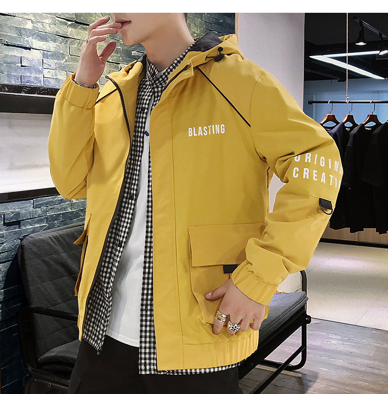 The Yellow One The New Tide Of Han Edition Joker Clothes Fall And Winter Leisure Coat On Male
The Yellow One The New Tide Of Han Edition Joker Clothes Fall And Winter Leisure Coat On Male