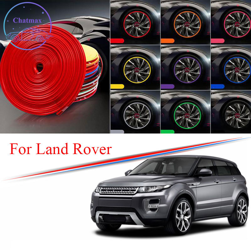 8M Multi-Colors Car Wheel Hub Rim Trim for Land Rover Range Rover Velar Evoque Edge Protector Ring Tire Strip Guard Rubber Stickers, Color
8M Multi-Colors Car Wheel Hub Rim Trim for Land Rover Range Rover Velar Evoque Edge Protector Ring Tire Strip Guard Rubber Stickers, Color