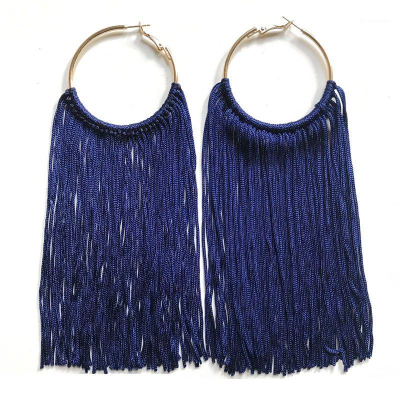 Free Shipping Navy Dark Red Exaggerated European And American Style Long Tassel Hoop Earring1
Free Shipping Navy Dark Red Exaggerated European And American Style Long Tassel Hoop Earring1