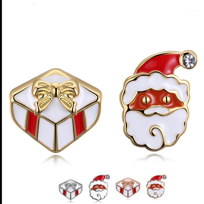 Stud PFHOO Earrings For Women 3 Colors Santa Claus With Christmas Gift Asymmetry Cute Earring Fashion Jewelry Party 1
Stud PFHOO Earrings For Women 3 Colors Santa Claus With Christmas Gift Asymmetry Cute Earring Fashion Jewelry Party 1