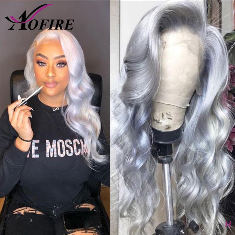 180% Grey Colored Wigs Transparent Lace Wigs Body Wave Wig Lace Front Human Hair For Black Women Body Wave Front Wig, As pic
180% Grey Colored Wigs Transparent Lace Wigs Body Wave Wig Lace Front Human Hair For Black Women Body Wave Front Wig, As pic