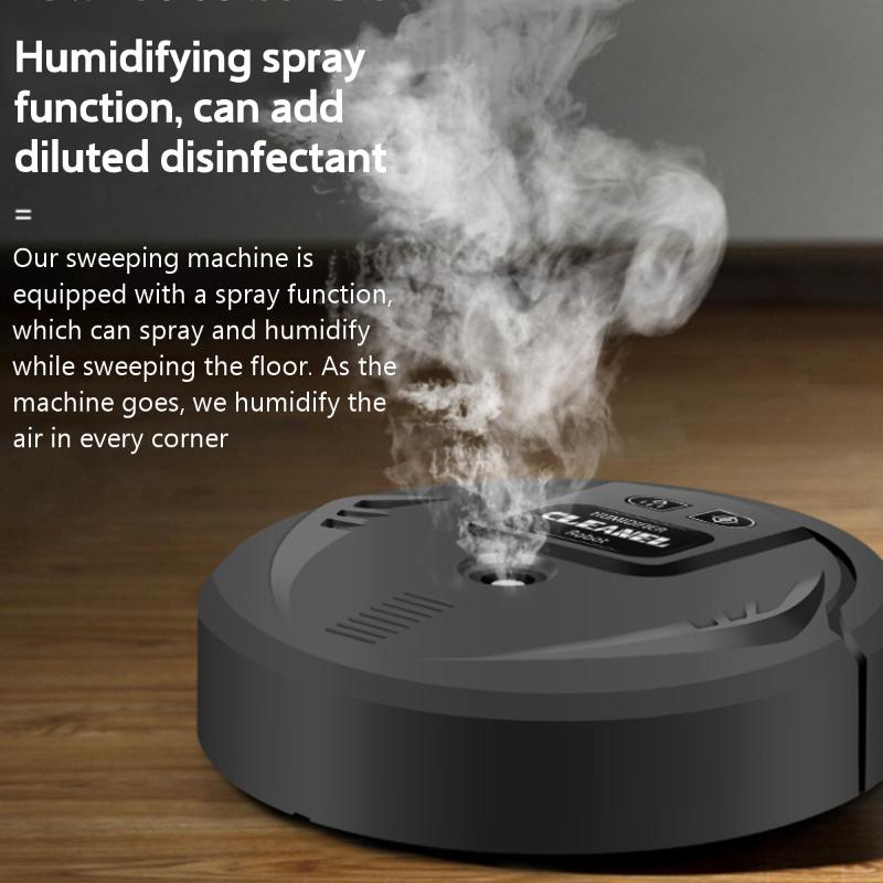 Vacuum Cleaners Fully Automatic Multifunctional Smart Robot Cleaner USB Charging Sweeping Dry And Wet Spray Mop Aerosol Disinfecti