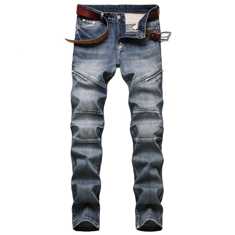 2021 New Denim Designer Gray Straight Bike Jeans for Men Size 28-38 40 42 Spring Hip Hop Punk Rock Streetwear Trouers SVDN, 922
2021 New Denim Designer Gray Straight Bike Jeans for Men Size 28-38 40 42 Spring Hip Hop Punk Rock Streetwear Trouers SVDN, 922