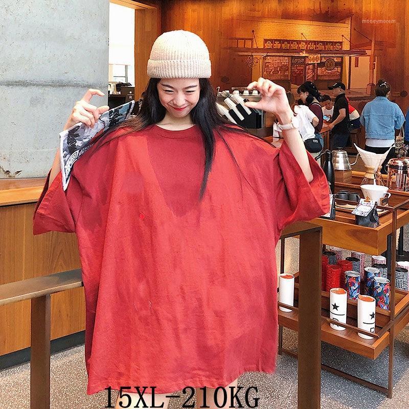 Large size women's T-shirt plus size 7XL 8XL 9XL 10XL summer round neck short sleeve loose black and white red big T-shirt top1, Picture color
Large size women's T-shirt plus size 7XL 8XL 9XL 10XL summer round neck short sleeve loose black and white red big T-shirt top1, Picture color