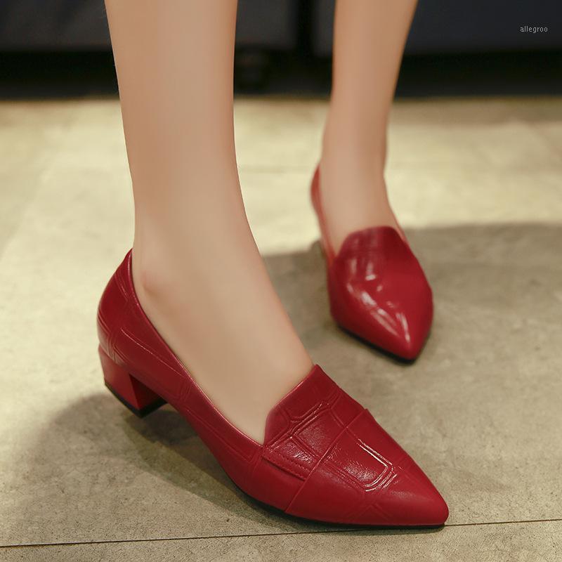 High Heels Women Pumps Pointe Shoes 2020 Spring Women Square Heel Shoes Woman High Heel1, Red
High Heels Women Pumps Pointe Shoes 2020 Spring Women Square Heel Shoes Woman High Heel1, Red