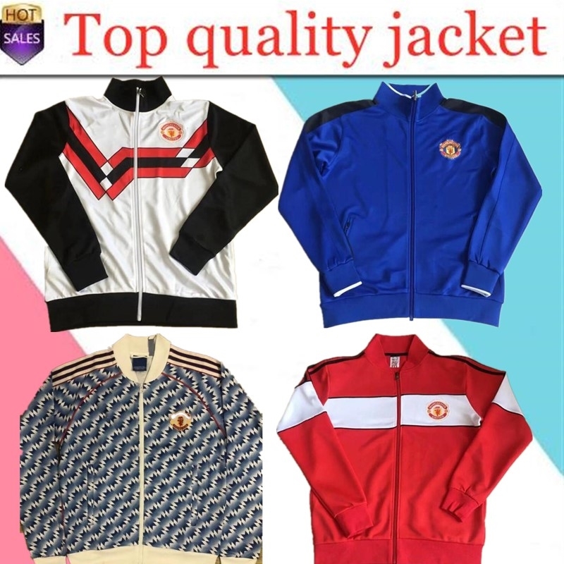 Top quality mens jogging suits football shirt training wear adult vintage jacket 1984 1990 1992 2010 man retro UTD united tracksuit soccer
Top quality mens jogging suits football shirt training wear adult vintage jacket 1984 1990 1992 2010 man retro UTD united tracksuit soccer