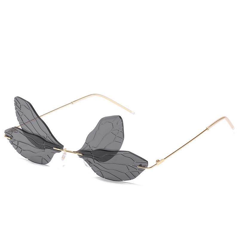 Vintage Animal Dragonfly Rimless Sunglasses Women Steampunk Sun Glasses Men Gradient Frameless Glasses Eyewear men UV400
Vintage Animal Dragonfly Rimless Sunglasses Women Steampunk Sun Glasses Men Gradient Frameless Glasses Eyewear men UV400