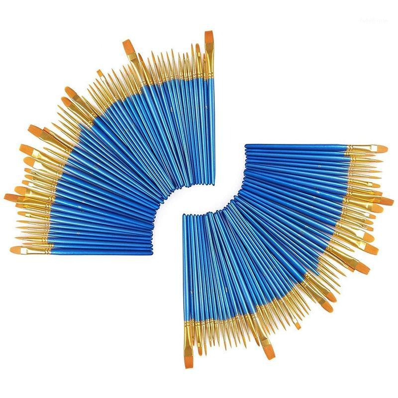 100 Pieces Paint Brush Set Professional Paint Brushes Artist for Watercolor Oil Acrylic Painting (10-Pack 100PCS)1
100 Pieces Paint Brush Set Professional Paint Brushes Artist for Watercolor Oil Acrylic Painting (10-Pack 100PCS)1