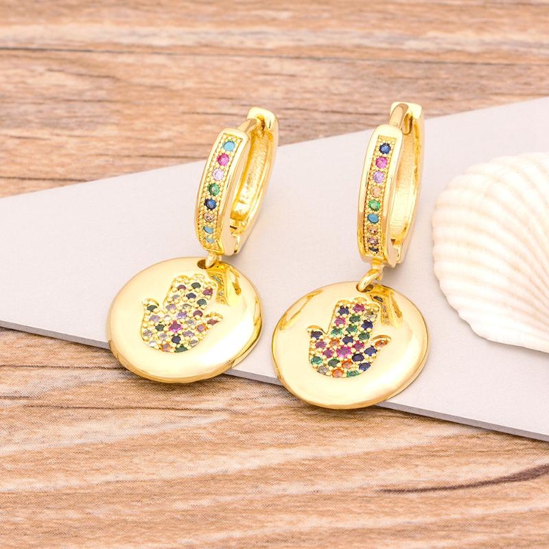 Hot Sale Classic Palm Shape 3 Styles Choice Gold Color Drop Earrings Copper CZ Rainbow Earrings For Women Girls Best Party Gift
Hot Sale Classic Palm Shape 3 Styles Choice Gold Color Drop Earrings Copper CZ Rainbow Earrings For Women Girls Best Party Gift