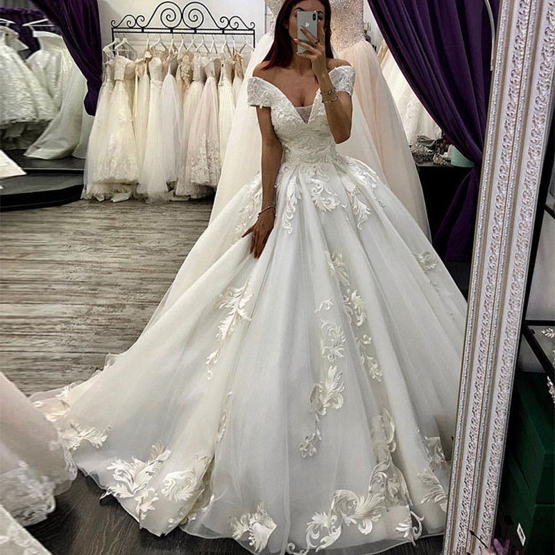 2021 New Arab Luxury Dubai Princess Country Dress Off the Shoulder Plus Size Wedding Gowns 05RB, White
2021 New Arab Luxury Dubai Princess Country Dress Off the Shoulder Plus Size Wedding Gowns 05RB, White