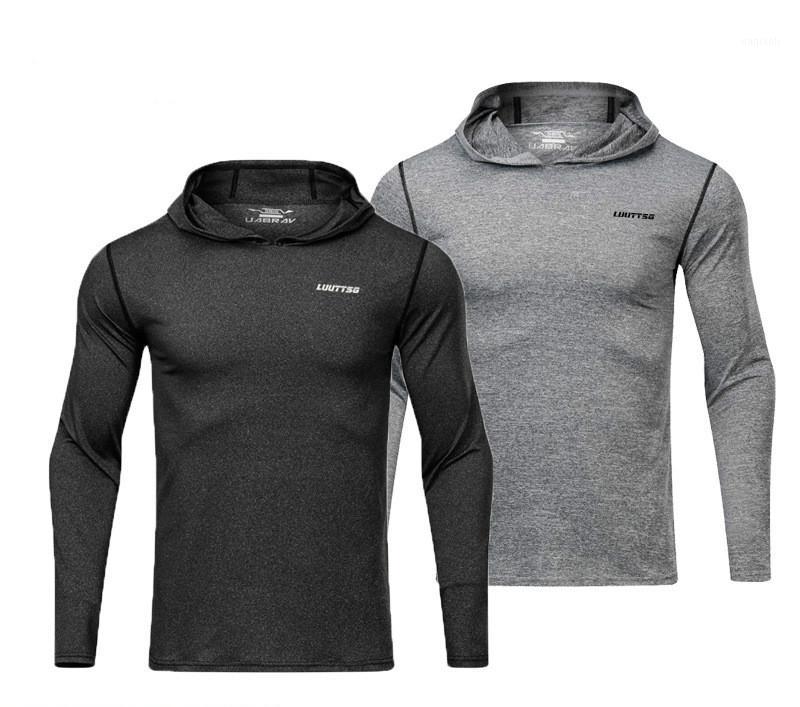 New Fitness Clothes Men' Long-Sleeved Basketball Training Running Sports Coat Slim Hooded Outdoor Casual Quick Drying Clothes1, Light gray
New Fitness Clothes Men' Long-Sleeved Basketball Training Running Sports Coat Slim Hooded Outdoor Casual Quick Drying Clothes1, Light gray