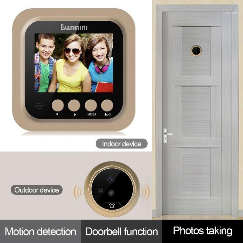 Zinc Alloy Smart Doorbell 1080P 2.4" LCD Indoor Night Vision Photos Taking Video Recording PIR Motion Detecting Vision Doorbell1
Zinc Alloy Smart Doorbell 1080P 2.4" LCD Indoor Night Vision Photos Taking Video Recording PIR Motion Detecting Vision Doorbell1