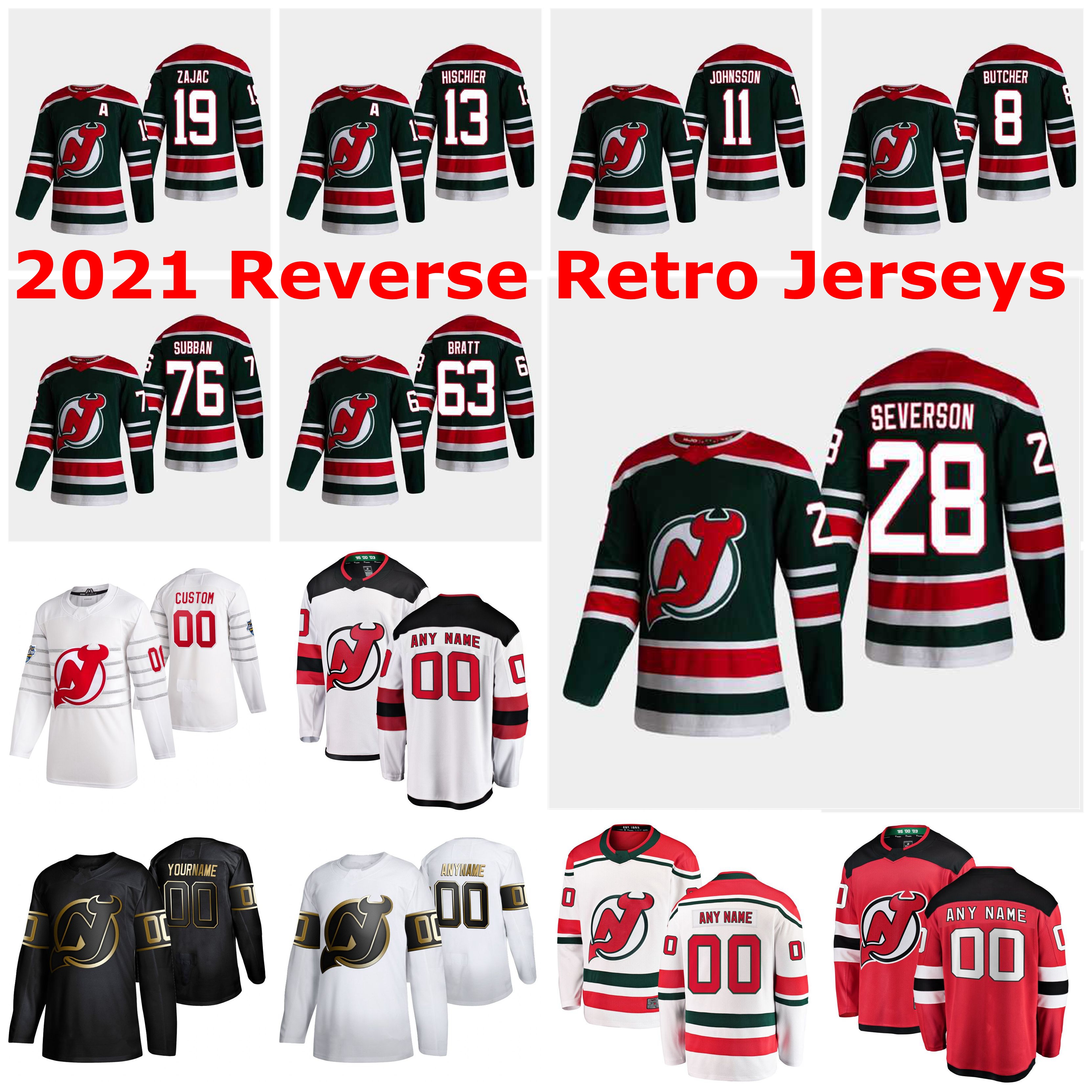2021 Reverse Retro New Jersey Devils Hockey Jerseys 9 Taylor Hall Jersey 13 Nico Hischier Jesper Boqvist Jesper Bratt Blake Coleman Custom Stitched, Black;red
2021 Reverse Retro New Jersey Devils Hockey Jerseys 9 Taylor Hall Jersey 13 Nico Hischier Jesper Boqvist Jesper Bratt Blake Coleman Custom Stitched, Black;red