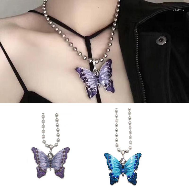 Ins Girl Butterfly Pendant Necklaces Women Vintage Harajuku Stainless Steel Letter Beads Choker Cool Girls Punk Sliver Chain1
Ins Girl Butterfly Pendant Necklaces Women Vintage Harajuku Stainless Steel Letter Beads Choker Cool Girls Punk Sliver Chain1