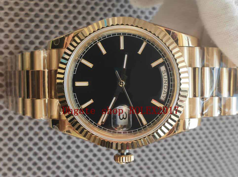 Men's Hot Selling luxury Quality Wristwatches BP Factory Basel 40mm V3 2813 Day-Date Oyster 228238 18 k yellow gold utomatic movement Watches, Black
Men's Hot Selling luxury Quality Wristwatches BP Factory Basel 40mm V3 2813 Day-Date Oyster 228238 18 k yellow gold utomatic movement Watches, Black