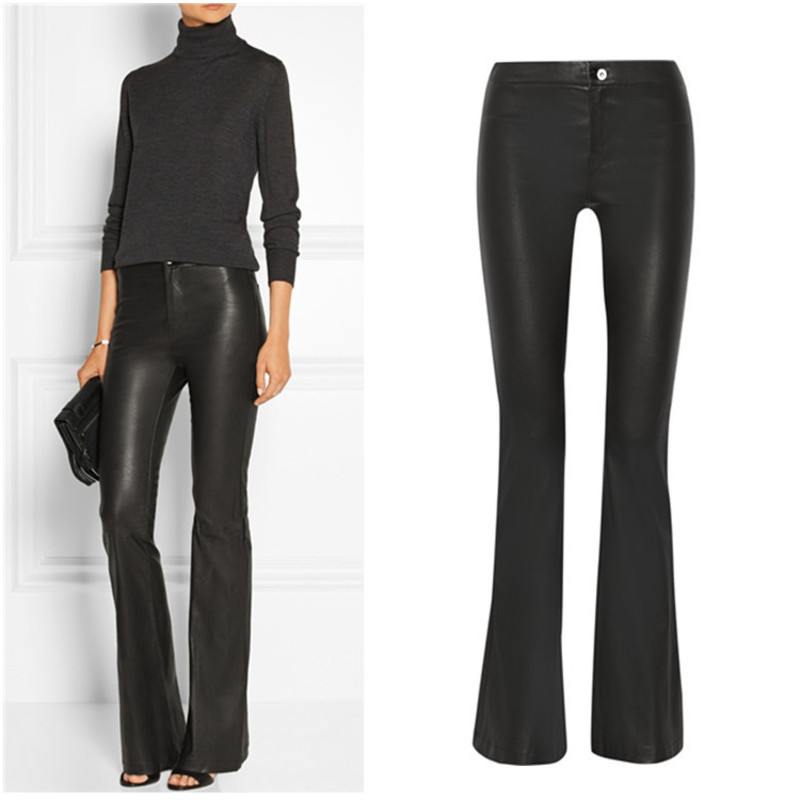 XXL plutonium leather 2020 female fall high hip quality package washing mid-waist skinny flare pants wj723, Standard black
XXL plutonium leather 2020 female fall high hip quality package washing mid-waist skinny flare pants wj723, Standard black