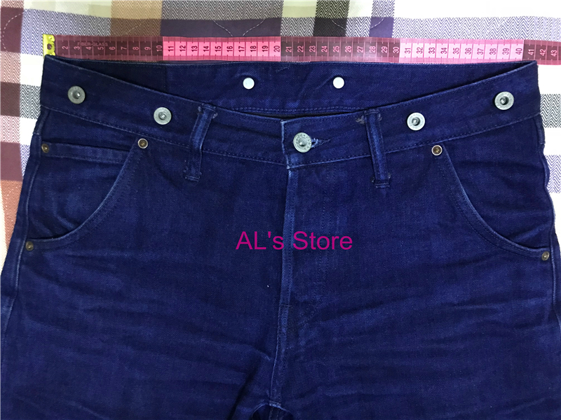 SD107-0001 Rock Can Roll Read Description! Heavy Weight Indigo Selvage Unwashed Pants Unsanforised Thick Raw Denim Jean 17oz 201118