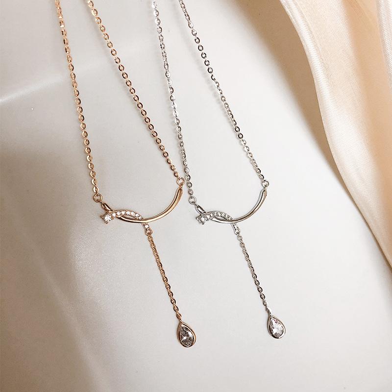 Fashion Cross Waterdrop Tassel Pendant Necklace for Women Dainty Trendy Jewelry Gifts Wholesale S-N729
Fashion Cross Waterdrop Tassel Pendant Necklace for Women Dainty Trendy Jewelry Gifts Wholesale S-N729