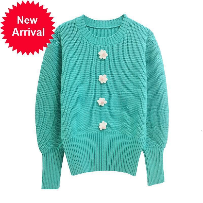 Sweet 2021 New Winter Solid Flowers Fashion Basic Knitted Neck Elegant Woman Thin Sleeve Long Female Casual Sweater Ladies 6D7K, Green
Sweet 2021 New Winter Solid Flowers Fashion Basic Knitted Neck Elegant Woman Thin Sleeve Long Female Casual Sweater Ladies 6D7K, Green