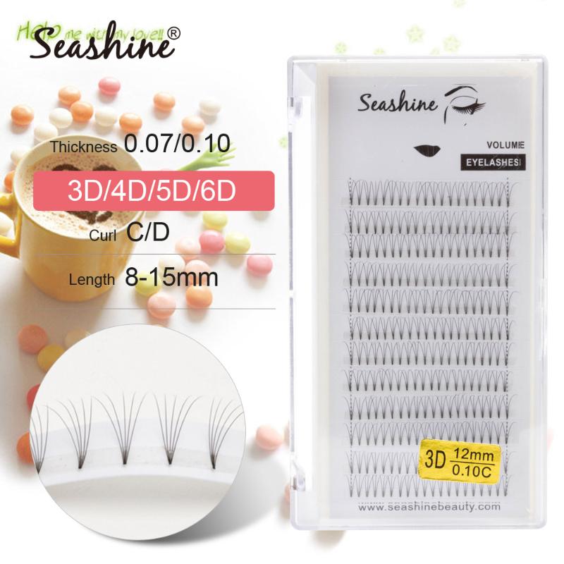 Seashine Short Stem Volume Lashes 3D/4D/5D/6D Pre Made Fans Silk Soft Lashes Faux Mink Eyelash Extension
Seashine Short Stem Volume Lashes 3D/4D/5D/6D Pre Made Fans Silk Soft Lashes Faux Mink Eyelash Extension