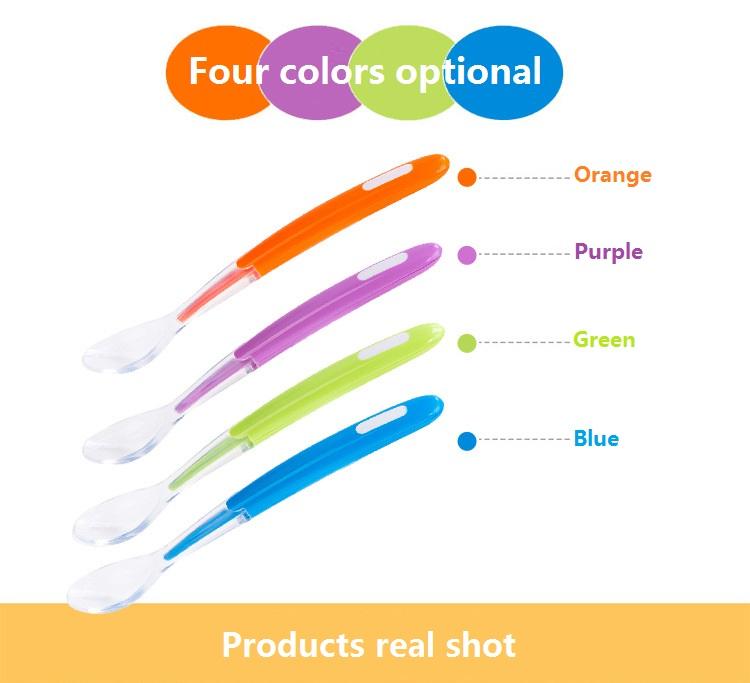 1 PCS Grade Material Children Feeding Spoon Safety Silicone Soft Spoon Candy Color Little Kids Kitchen Tools
1 PCS Grade Material Children Feeding Spoon Safety Silicone Soft Spoon Candy Color Little Kids Kitchen Tools