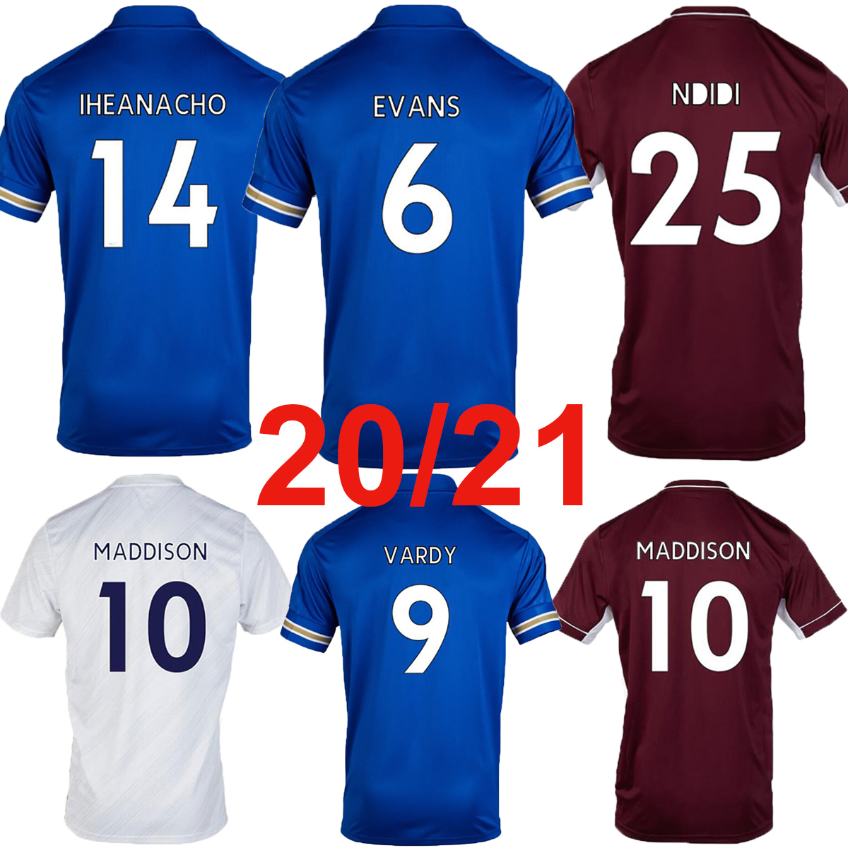 In stock 20 21 Leicester top soccer jersey 2021 MAGUIRE VARDY NDIDI TIELEMANS football shirt MADDISON camiseta de fútbol men, Black
In stock 20 21 Leicester top soccer jersey 2021 MAGUIRE VARDY NDIDI TIELEMANS football shirt MADDISON camiseta de fútbol men, Black
