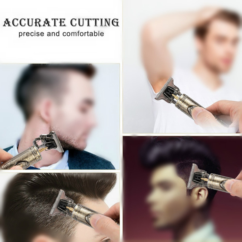 Men's Shaver Electric Trimmer for Men Electric Razor Cordless Beard Trimmer Fast Charging LCD Display Clipper Shaving Machine 5 220211