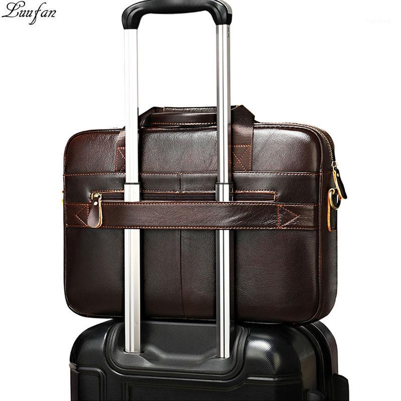 Luufan Genuine Leather Men's Bag Male Business Briefcase 14 inch Laptop Bag Natural Leather Messenger Bags Men's Travel Tote1, Black
Luufan Genuine Leather Men's Bag Male Business Briefcase 14 inch Laptop Bag Natural Leather Messenger Bags Men's Travel Tote1, Black