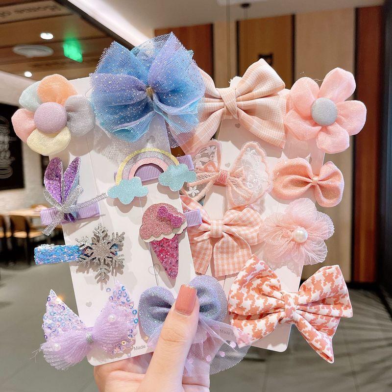 Hair Accessories Korean Children's Net Yarn Bow Hairpin Girls Clip Cute Girl Baby Princess Headdress, Slivery;white
Hair Accessories Korean Children's Net Yarn Bow Hairpin Girls Clip Cute Girl Baby Princess Headdress, Slivery;white