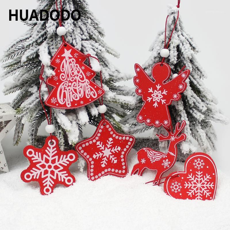 HUADODO 6Pcs Creative Printing Wooden Christmas Pendants Ornaments for Xmas Tree Hanging Ornament Christmas Party Decoration1
HUADODO 6Pcs Creative Printing Wooden Christmas Pendants Ornaments for Xmas Tree Hanging Ornament Christmas Party Decoration1