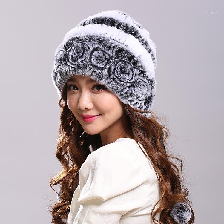 Hats Fur Real Rex Cap Women Knitted Balls Skulls Beanies Fur Hats Women Winter Floral Warm Snow Caps Elegant Princess Hat1, Color 8
Hats Fur Real Rex Cap Women Knitted Balls Skulls Beanies Fur Hats Women Winter Floral Warm Snow Caps Elegant Princess Hat1, Color 8