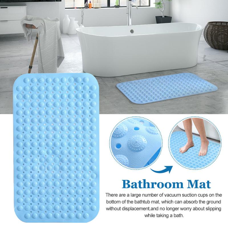 Toilet Bathtub Bathroom Mat Solid Household Easy Clean Massage Non Slip Drain Holes Hotel Rug Soft With Suction Cups PVC Shower
Toilet Bathtub Bathroom Mat Solid Household Easy Clean Massage Non Slip Drain Holes Hotel Rug Soft With Suction Cups PVC Shower