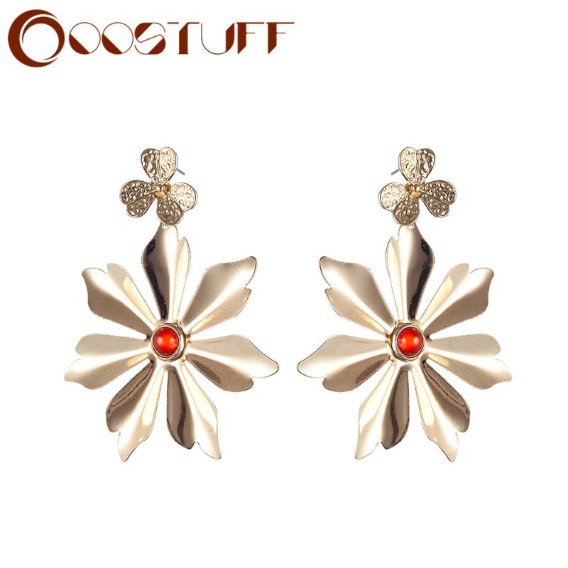 Gold Flower With Bead Earrings Vintage Accessories Jewelry for Women Female Long Hanging Earrings Unusual Gifts for Engagement
Gold Flower With Bead Earrings Vintage Accessories Jewelry for Women Female Long Hanging Earrings Unusual Gifts for Engagement