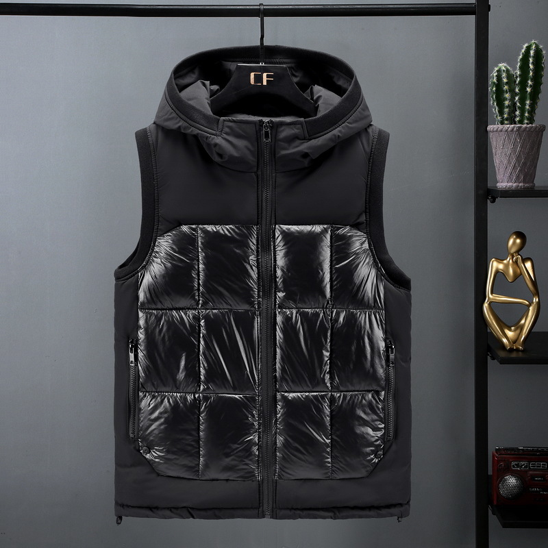 2020 New Autumn Winter Fashion Down Cotton Men Vest Male Teenagers Tide Men Cultivating Cotton Vest Waistcoat Bright Jacket 5XL C1214, Black;white
2020 New Autumn Winter Fashion Down Cotton Men Vest Male Teenagers Tide Men Cultivating Cotton Vest Waistcoat Bright Jacket 5XL C1214, Black;white
