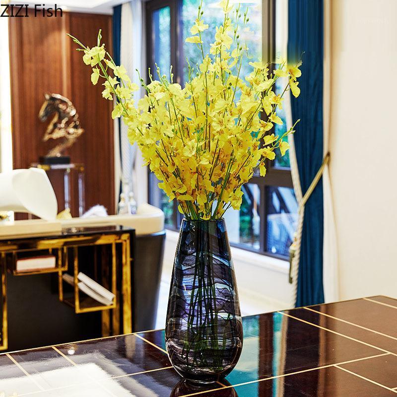 Gradient Dream Colorful Glass Vase Flower Arrangement Sea Wave Texture Flowers Vases Transparent Hydroponic Container Home Decor1
Gradient Dream Colorful Glass Vase Flower Arrangement Sea Wave Texture Flowers Vases Transparent Hydroponic Container Home Decor1