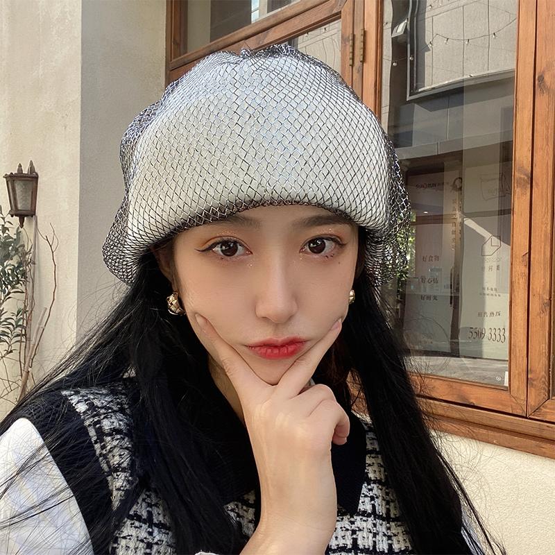 Beanie/Skull Caps 202111-YY Winter Warm Metallic Texture Mesh Fashion Leisure Lady Skullies Beanies Cap Men Women Cool Hat, White
Beanie/Skull Caps 202111-YY Winter Warm Metallic Texture Mesh Fashion Leisure Lady Skullies Beanies Cap Men Women Cool Hat, White