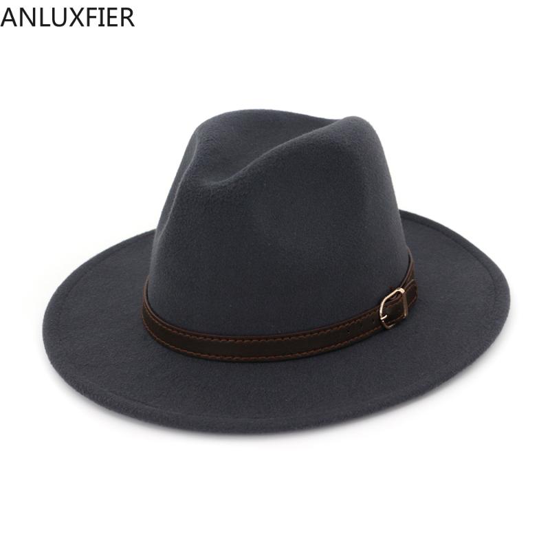 H7580 Autumn Winter Wool Fedoras Hat Men Women Lover Flat Brim Fashionable Jazz Cap Female Male Party Leisure Retro Hats, Grey
H7580 Autumn Winter Wool Fedoras Hat Men Women Lover Flat Brim Fashionable Jazz Cap Female Male Party Leisure Retro Hats, Grey