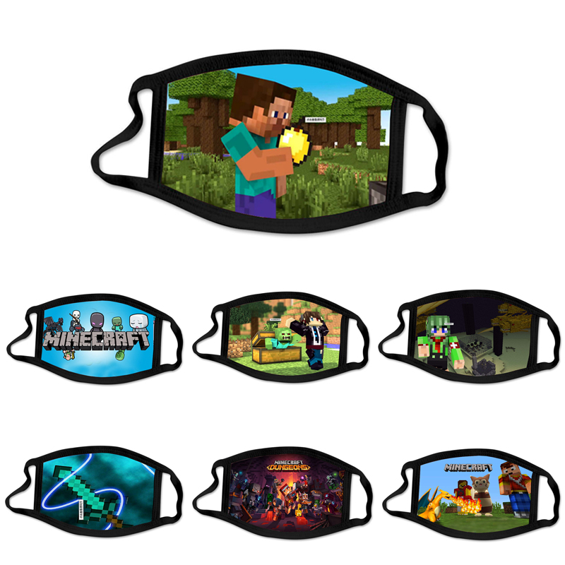 Minecraft Designer Face Mask Adult Kid Party Washable Reuseable Digital Printed Protection Cotton Men Women Masks
Minecraft Designer Face Mask Adult Kid Party Washable Reuseable Digital Printed Protection Cotton Men Women Masks
