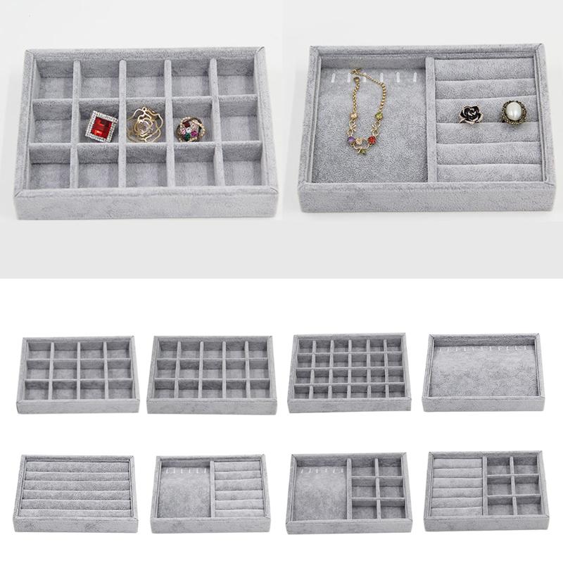 Jewelry Pouches, Bags 12/18/24 Grid Tray Insert Type Display Show Case Organizer For Necklace Bracelets Rings
Jewelry Pouches, Bags 12/18/24 Grid Tray Insert Type Display Show Case Organizer For Necklace Bracelets Rings