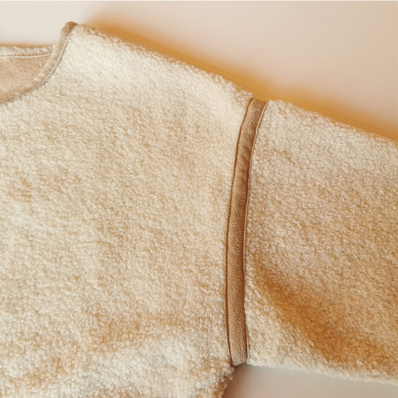 New Fashion Jacket Japanese And Korean Autumn Winter Ladies Loose Wild Lamb Wool Jackets Loose Stitching Simple Women Coats 201126