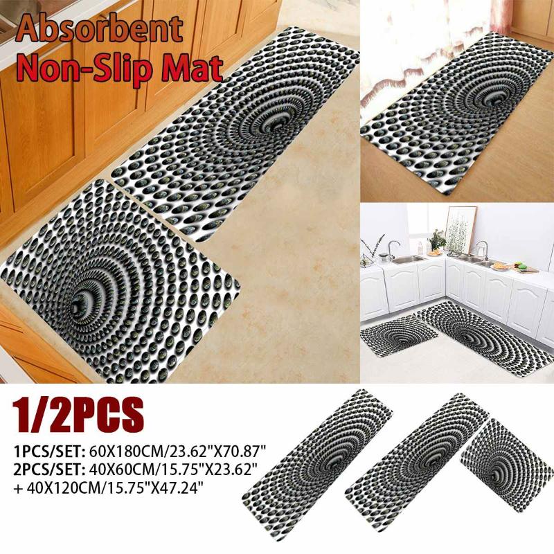 Modern Kitchen Mat Long Strip Bedroom Entrance Doormat 3D Pattern Home Floor Decoration Living Room Carpet Bathroom Non-Slip Rug, 40x60 and 40x120cm
Modern Kitchen Mat Long Strip Bedroom Entrance Doormat 3D Pattern Home Floor Decoration Living Room Carpet Bathroom Non-Slip Rug, 40x60 and 40x120cm