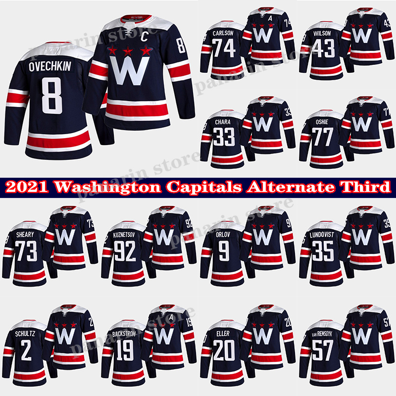 Washington Capitals Jersey Alternate Third 8 Alex Ovechkin 19 Backstrom 77 TJ Oshie 43 Tom Wilson 74 JOHN CARLSON 33 CHARA Hockey Jerseys, Navy blue
Washington Capitals Jersey Alternate Third 8 Alex Ovechkin 19 Backstrom 77 TJ Oshie 43 Tom Wilson 74 JOHN CARLSON 33 CHARA Hockey Jerseys, Navy blue